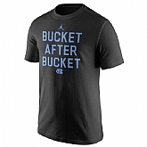 North Carolina Tar Heels Nike Bucket After Bucket WEM T-Shirt - Black,baseball caps,new era cap wholesale,wholesale hats
